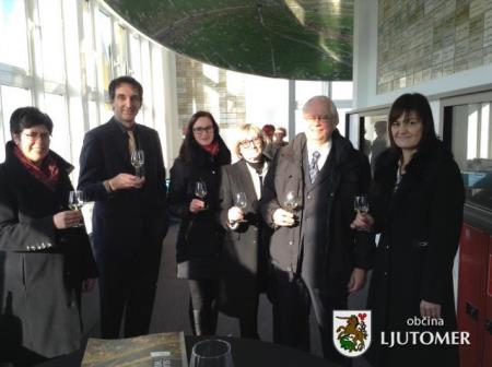 visoki gostje z vinsko kraljico